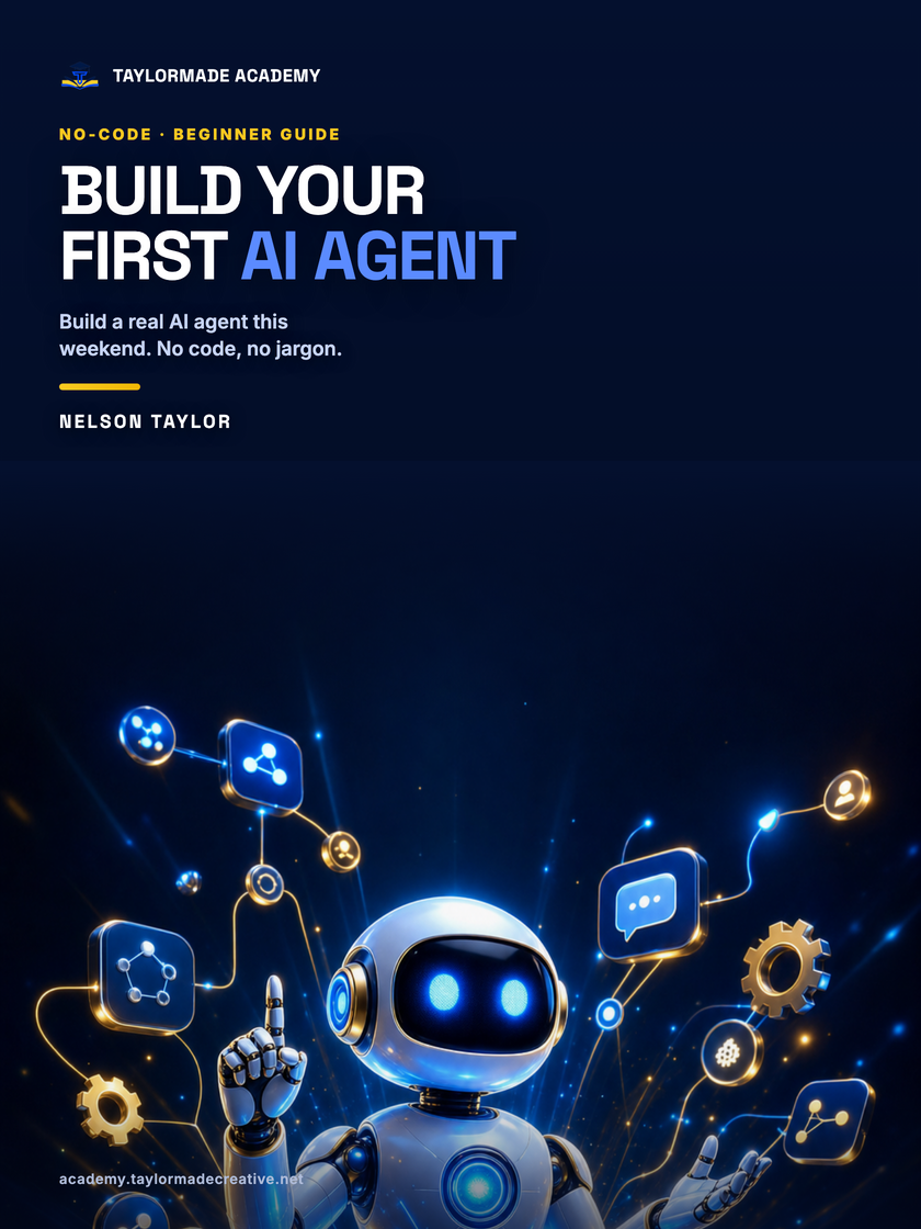 Build Your First AI Agent cover