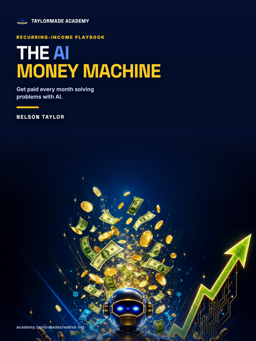 The AI Money Machine cover